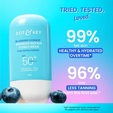Dot & Key Blueberry Hydrate Barrier Repair Sunscreen SPF 50+ PA++++ 80g