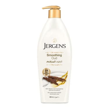 Jergens Smoothing Oud Moisturizer with Silk Protein & Oud Essence 400ml