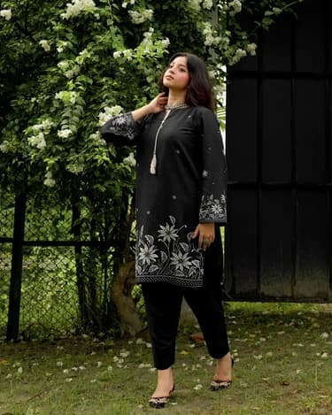 ERA Women’s Black Short Kurti